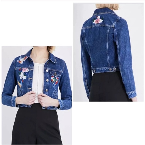 maje jean jacket